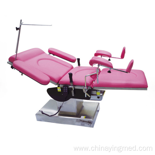 Electric obstetric delivery bed